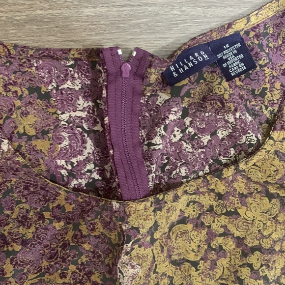 Hilliard and Hanson multicolored dress, size 12 - Picture 3 of 6